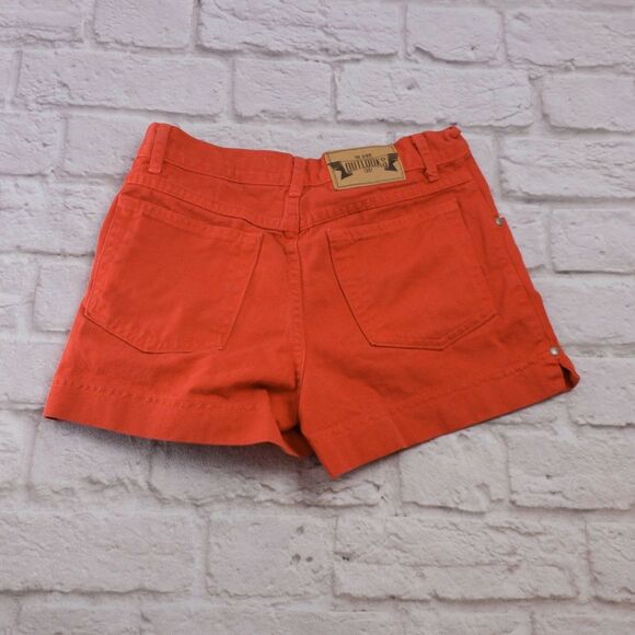 Vintage 1990's High Waist Mom Shorts Red size 5 - Picture 3 of 4
